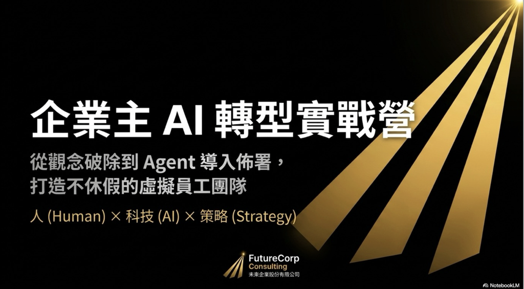 企業主 AI Agent 轉型實戰班